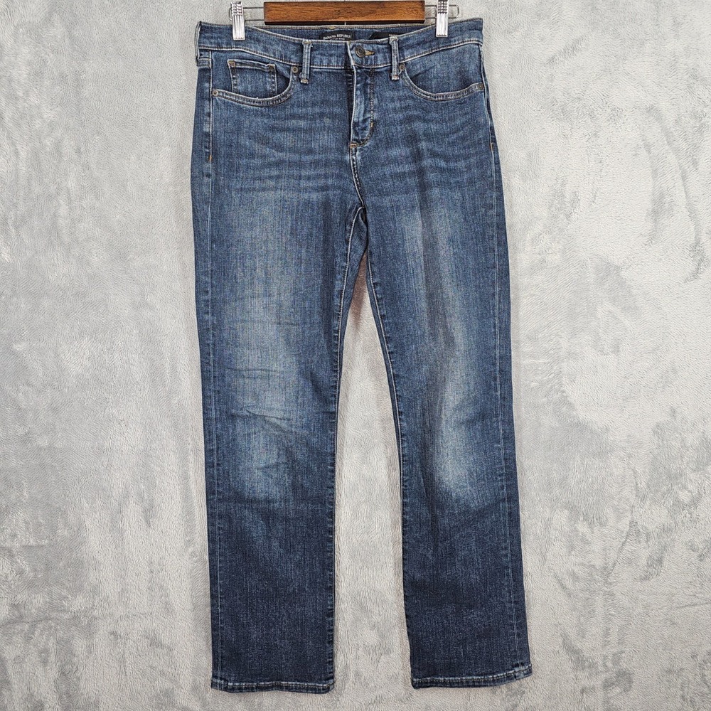 Banana Republic Women's 29 Girlfriend Blue Denim Jeans